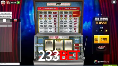 Descubra o Mundo do Cassino Online com 233bet